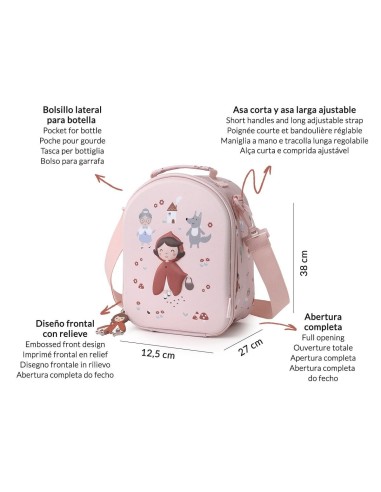 Bolsa Merienda Térmica 3D Little Red