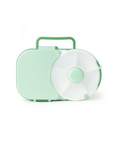 Caja de Almuerzo Spinner 2 in 1 Lunchox Sage Green GöBe