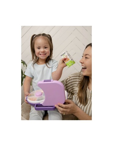 Caja de Almuerzo Spinner 2 in 1 Lunchox Lila GöBe