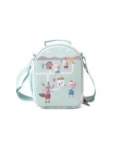 Bolsa Merienda Térmica 3D The Three Little Pigs