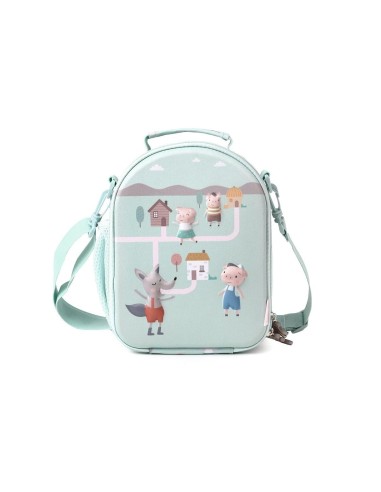 Bolsa Merienda Térmica 3D The Three Little Pigs