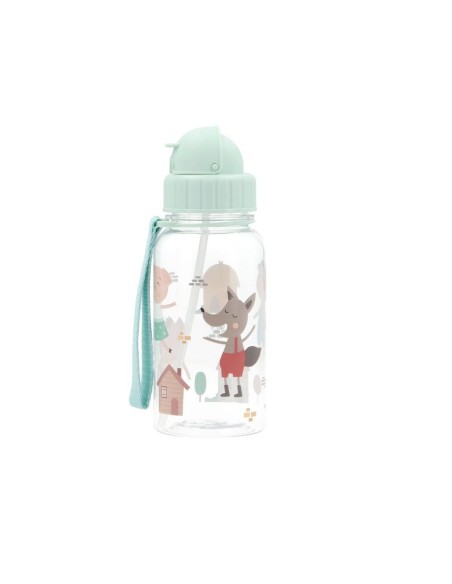 Botella de tritán The Three Little Pigs