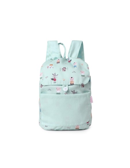 Mochila tela pequeña The Three Little Pigs