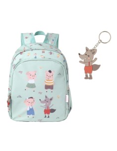 Mochila mediana The Three Little Pigs