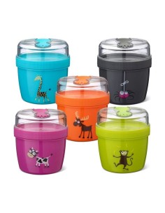 Fiambrera Snack N'ice Cup L Vaca Lila 2