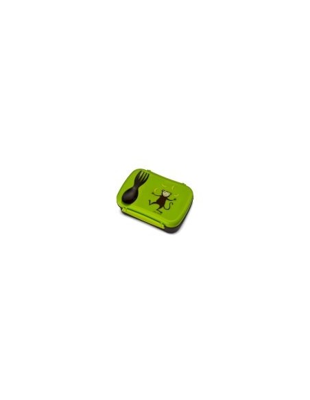 Caja de Almuerzo N'ice Box Kids Mono Lime