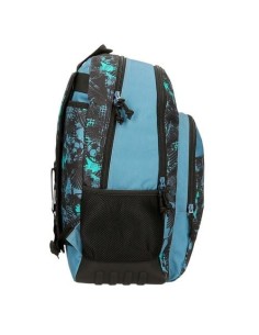 Mochila escolar doble roll road soccer 44cm 2