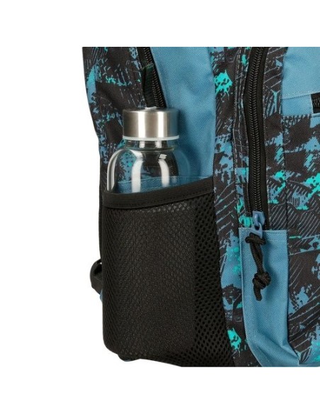 Mochila escolar doble roll road soccer 44cm