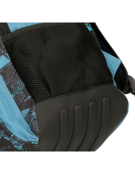 Mochila escolar doble roll road soccer 44cm