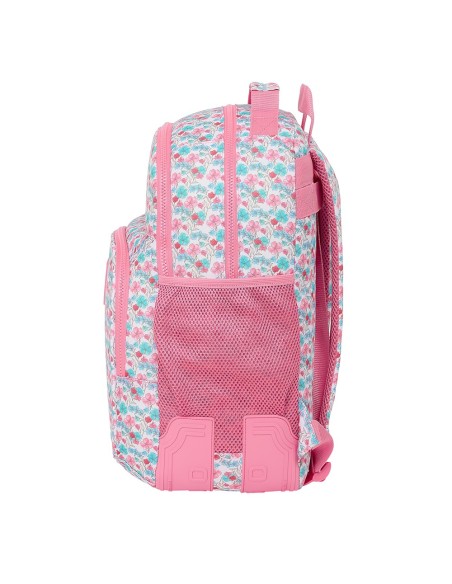 Mochila doble cantoneras  moos flores