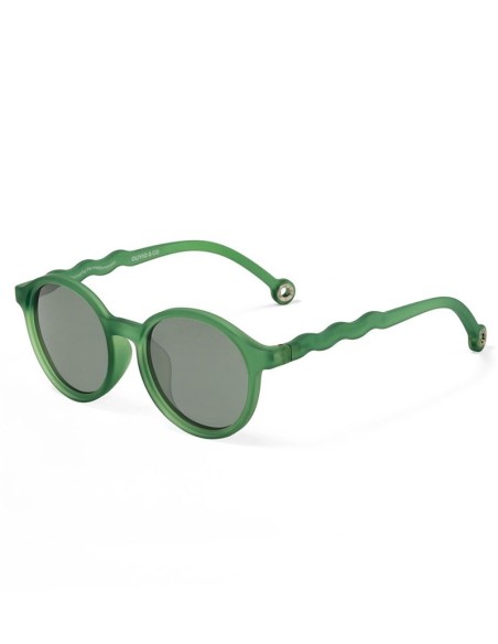 Gafas de Sol Oval Olive Green +12a