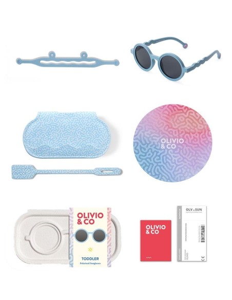 Gafas de sol round Reef Blue 0-18m