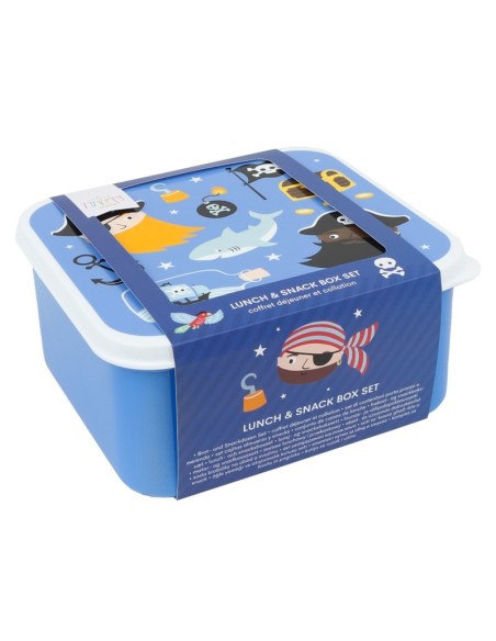 Set 4 cajas snack Piratas