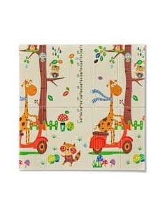 Alfombra Reversible 180x200 Zebra/jirafa 2