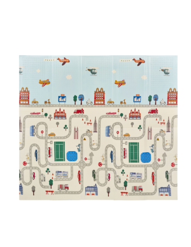 Alfombra reversible180x200 León/Carretera