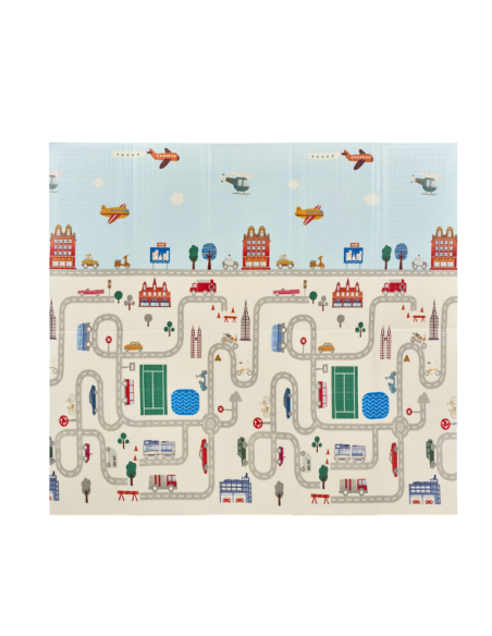 Alfombra reversible180x200 León/Carretera