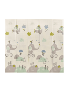 Alfombra Reversible 180x200 Elefante/Oso