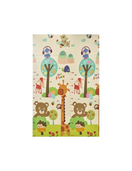 Alfombra reversible180x120 Elefante/Oso