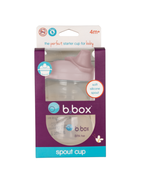 Taza con boquilla blanda B.Box - Blush