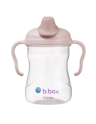 Taza con boquilla blanda B.Box - Blush