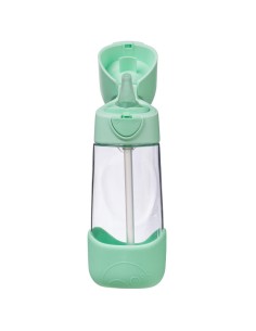 Botella tritán con pajita 450ml B.Box - Spearmint 2