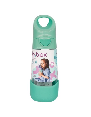 Botella tritán con pajita 450ml B.Box - Spearmint