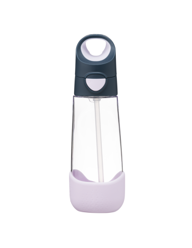 Botella tritán con pajita 600ml B.Box - Indigo Rose