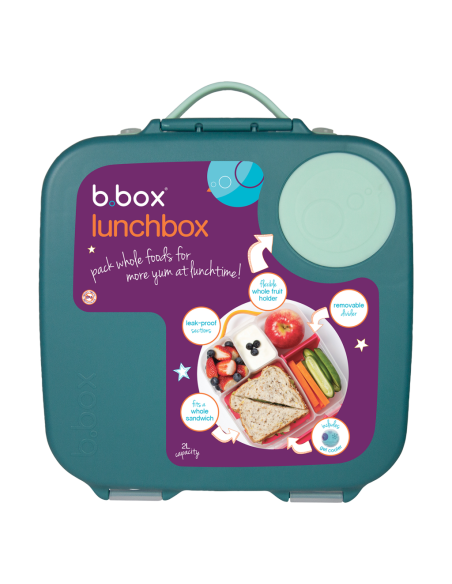 Lunchbox con gel refrigerante B.Box - Emerald Forest