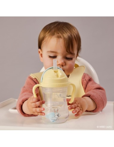 Taza con pajita flexible con pesa B.Box - Looney Tunes