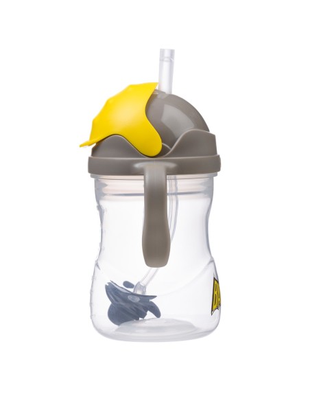 Taza con pajita flexible con pesa B.Box - Batman