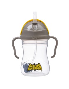 Taza con pajita flexible con pesa B.Box - Batman