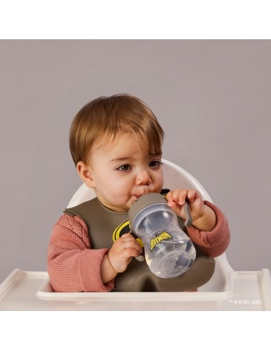Taza con pajita flexible con pesa B.Box - Batman