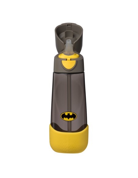 Botella tritán con pajita 600ml B.Box - Batman
