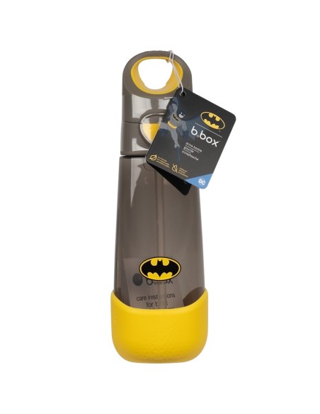 Botella tritán con pajita 600ml B.Box - Batman