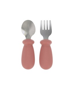 Cubiertos de Aprendizaje Brick Blush 2