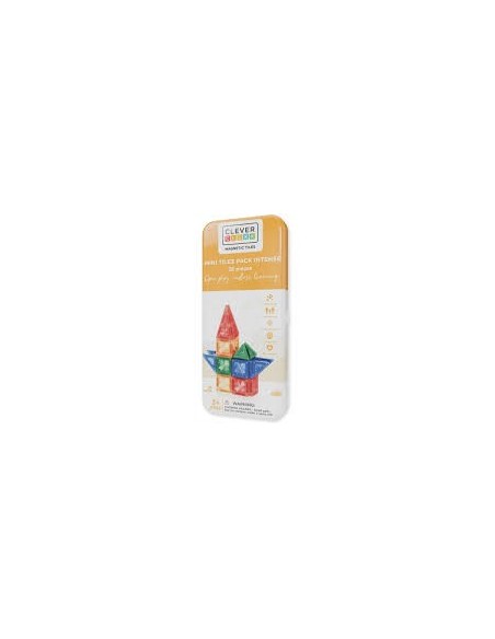 Mini travel 28 piezas colores vivos Cleverclixx