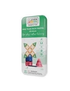 Mini travel 28 piezas colores pastel Cleverclixx