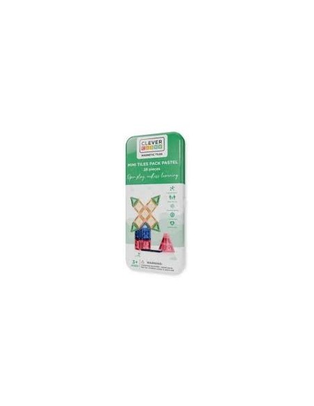 Mini travel 28 piezas colores pastel Cleverclixx