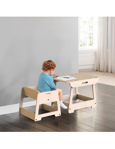 Masali mueble cambiador evolutivo mesa de actividades