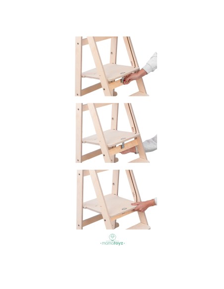 Fold torre de aprendizaje plegable