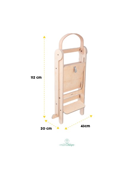 Fold torre de aprendizaje plegable