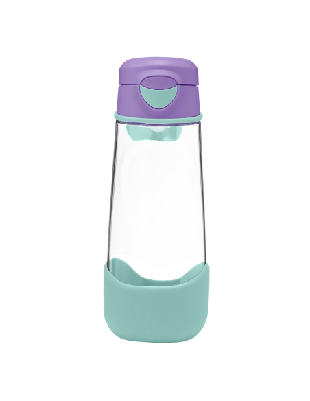 Botella tritán con boquilla y asa 600ml B.Box - Lilac Pop