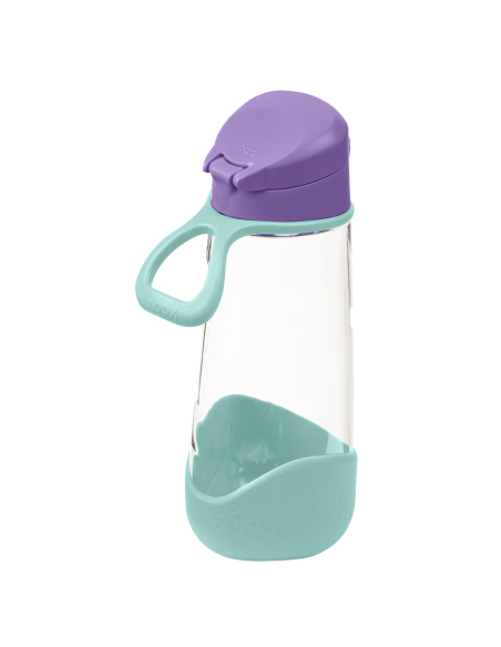 Botella tritán con boquilla y asa 600ml B.Box - Lilac Pop