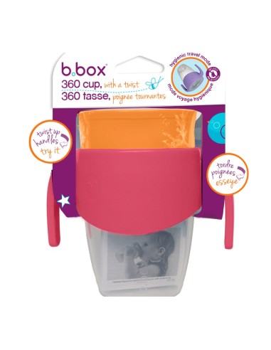 Taza 360 con cierre hermético B.Box - Strawberry Shake