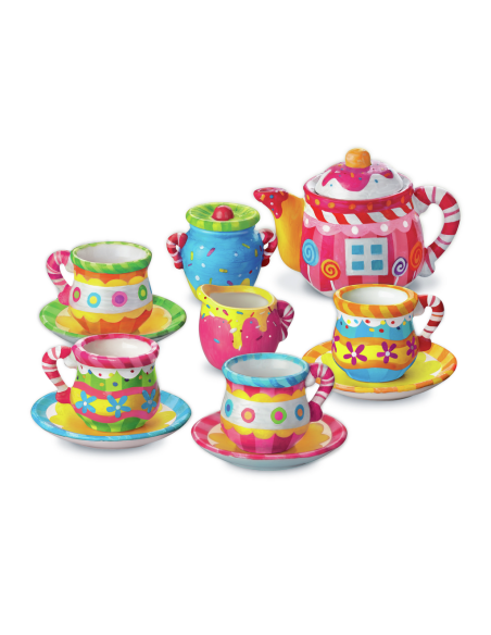 Taller Pinta tu Mini Set de Té