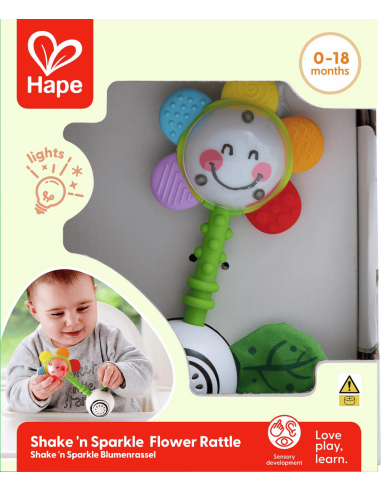 Sonajero de Flor Agita y Brilla