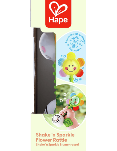 Sonajero de Flor Agita y Brilla