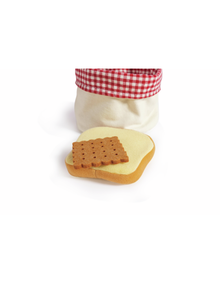 Cesta de Pan de Tela