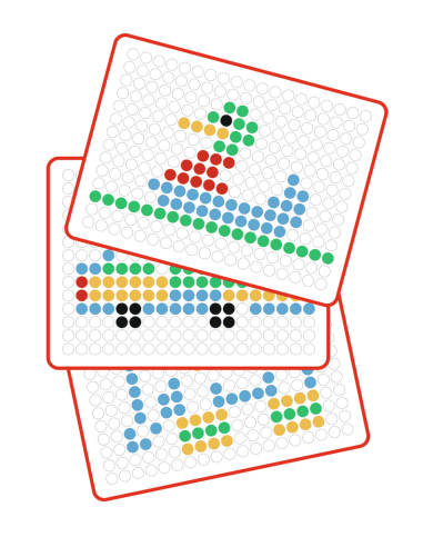 Pizarra Magnética "Colores brillantes"