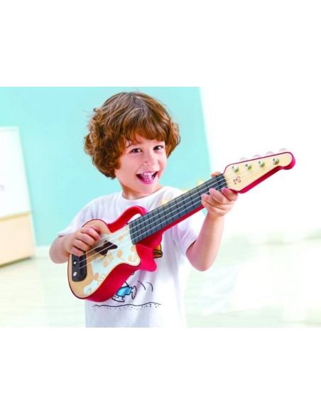 Aprende Ukelele con Luces - Rojo